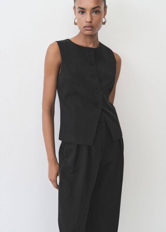 MANGO Loosefit Hose 'Amalfi' in Schwarz