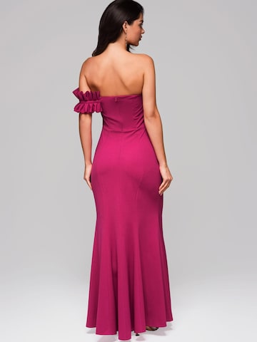 Ombre Abendkleid in Pink