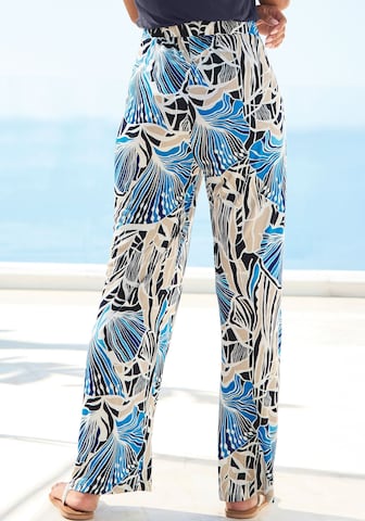 LASCANA Loose fit Trousers in Blue