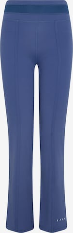 évasé Pantalon de sport 'Maeva' Born Living Yoga en bleu : devant