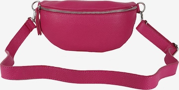 Zwillingsherz Crossbody Bag 'Classy' in Pink: front