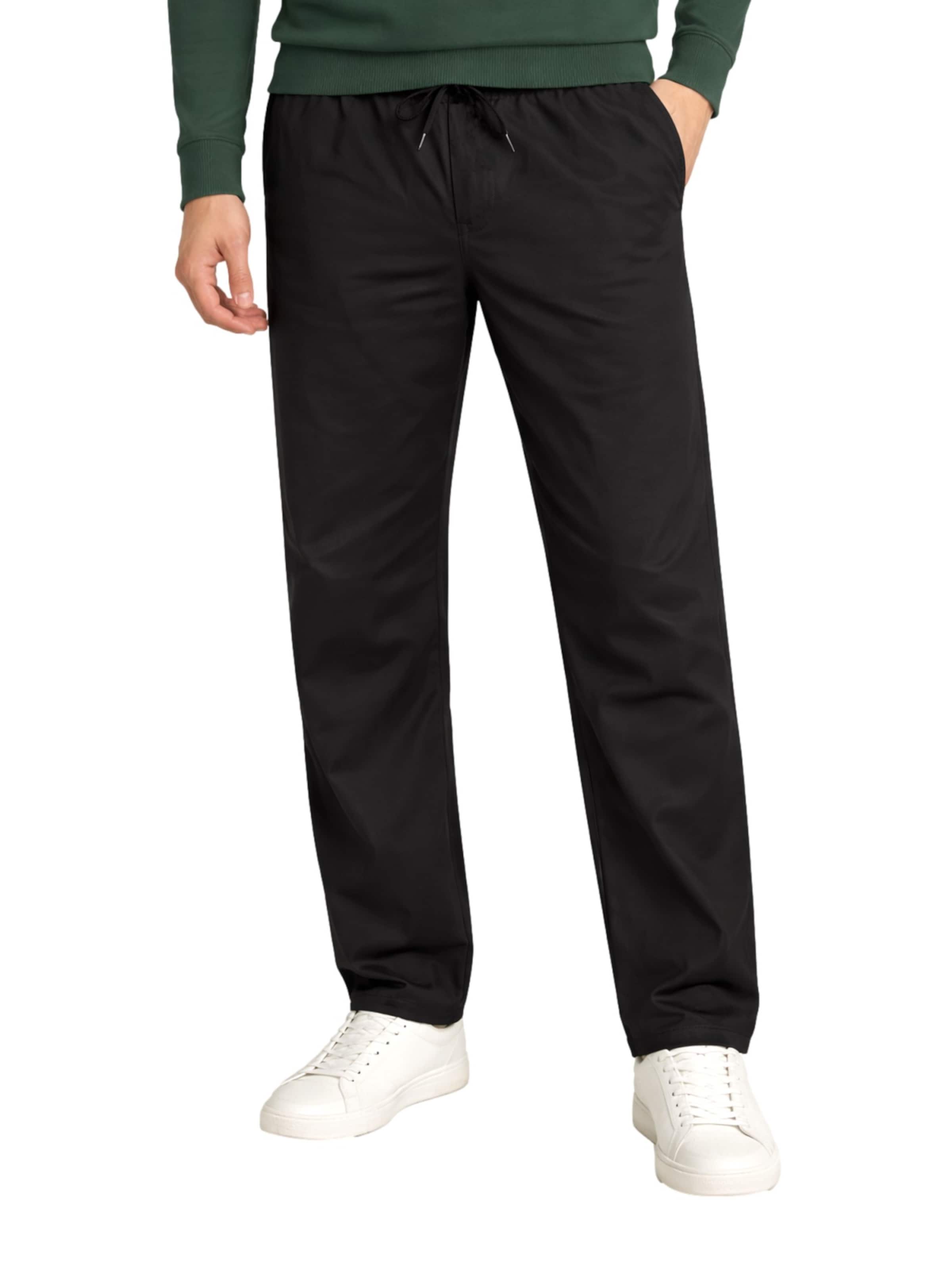 INDICODE Regular Broek in Zwart: voorkant