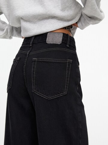 Wide leg Jeans di Pull&Bear in nero