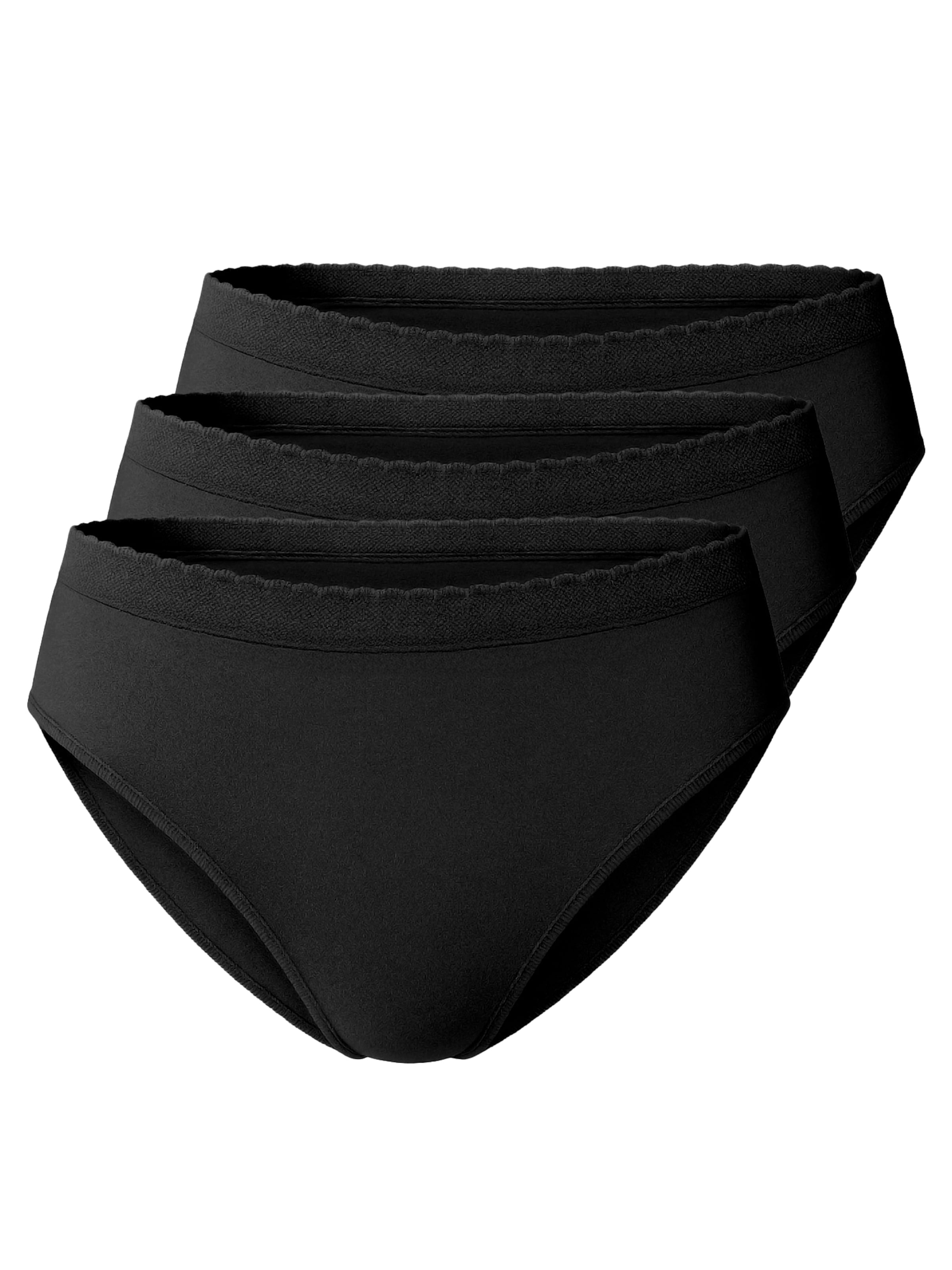 Slip di Yenita in nero: frontale