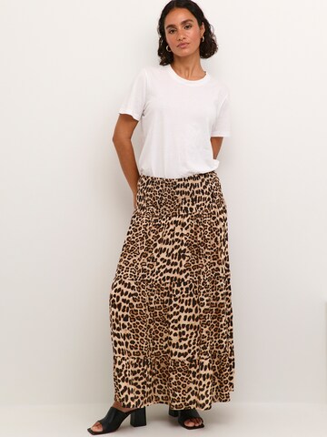 Kaffe Skirt in Beige