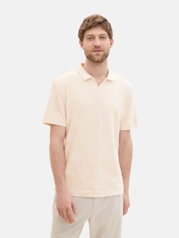 TOM TAILOR Shirt in Bruin: voorkant