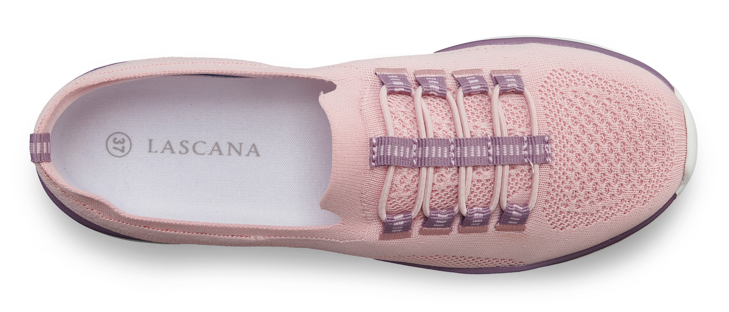 LASCANA Slip-Ons in Pink