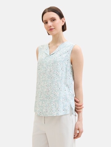 TOM TAILOR Blouse in Blue