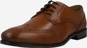 River Island Lace-Up Shoes in Brown: front