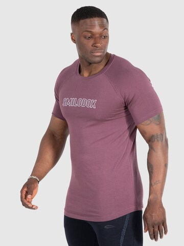 T-Shirt 'Timmy' Smilodox en violet