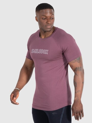 Smilodox Performance Shirt 'Timmy' in Purple