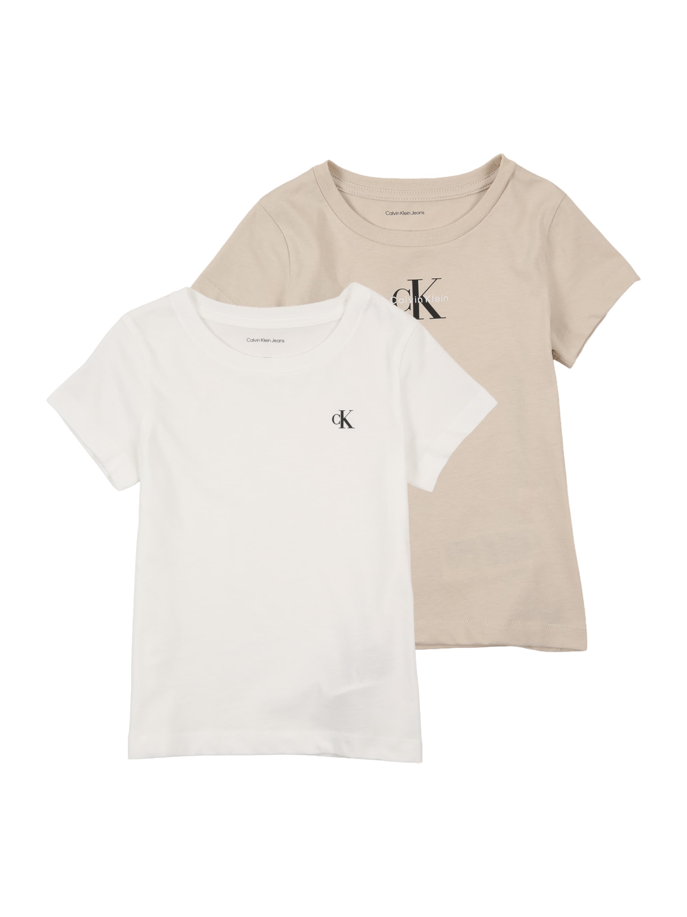 Calvin Klein Jeans T-shirt i grå: framsida