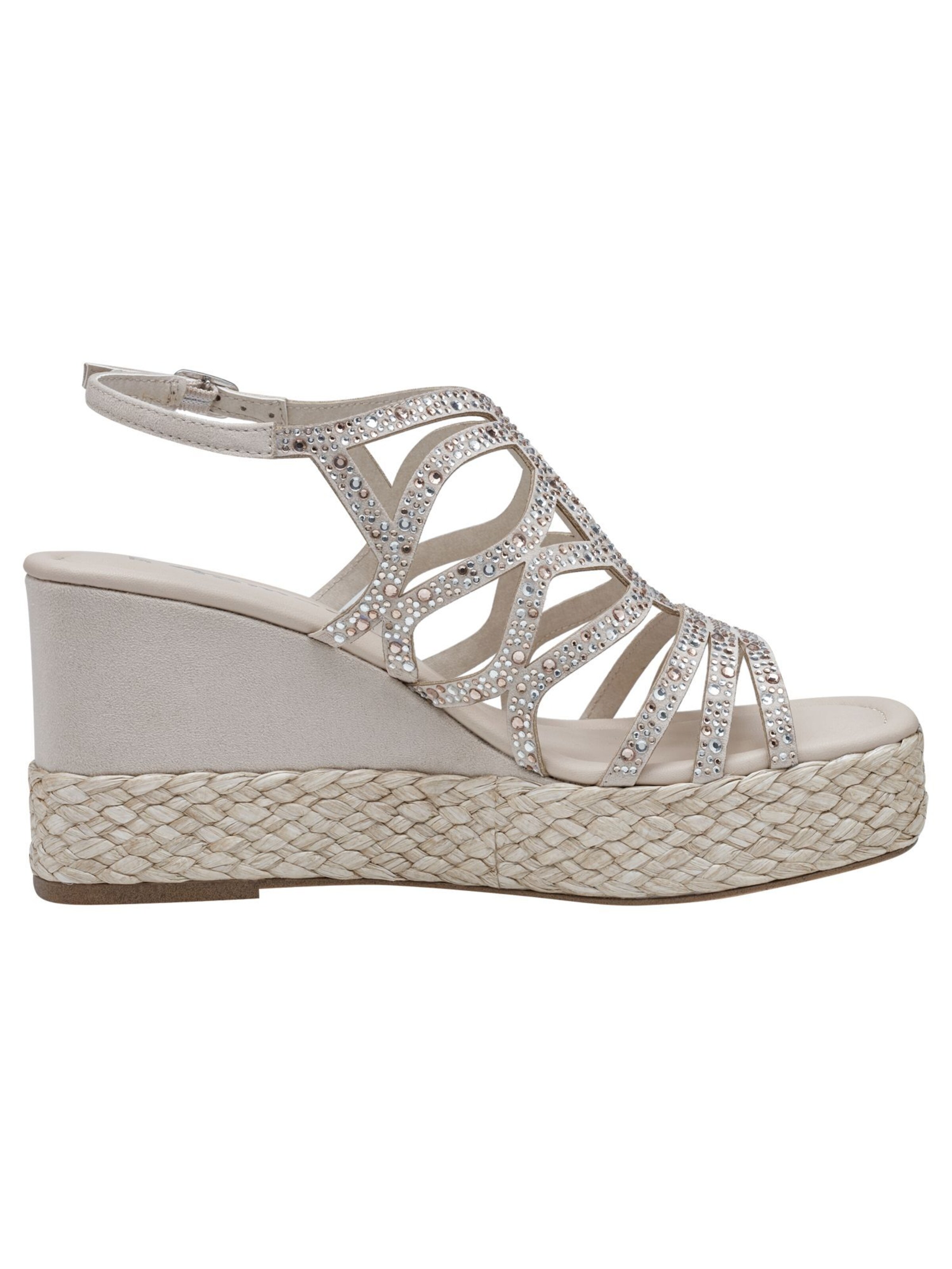 Tamaris Strap sandal in Beige