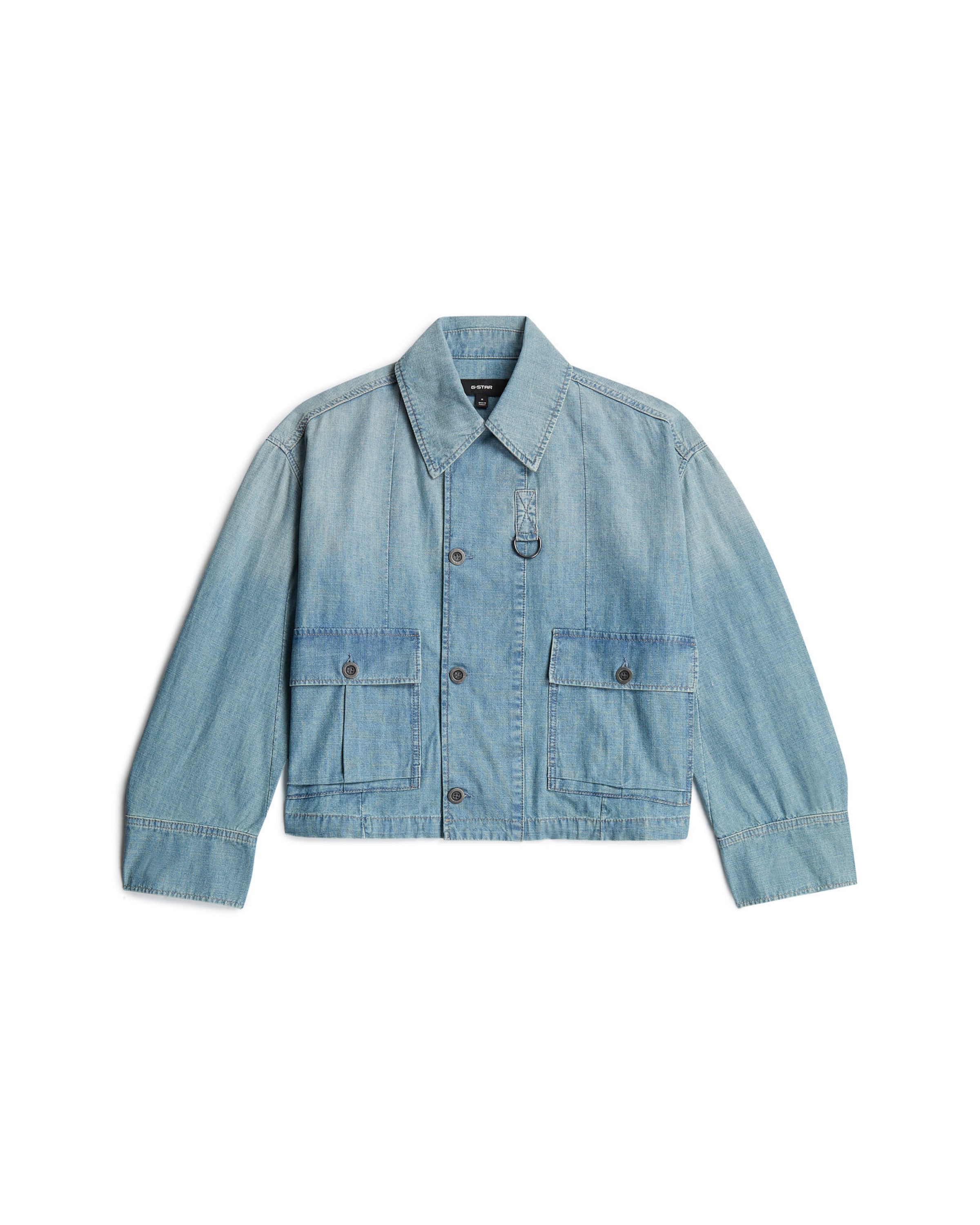 G-STAR Between-season jacket 'Parachute Oversized Jacket' in Blue: front