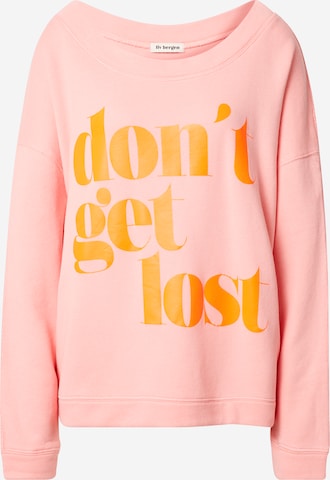Liv Bergen Sweatshirt 'Smilla Lost' in Orange: front