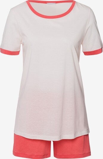Hanro Short Pajama Set ' Laura ' in XS in Light pink / Light red, Item view