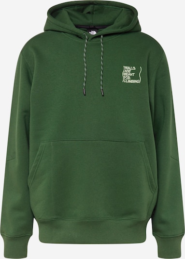 THE NORTH FACE Sportska sweater majica u menta / tamno zelena / bijela, Pregled proizvoda