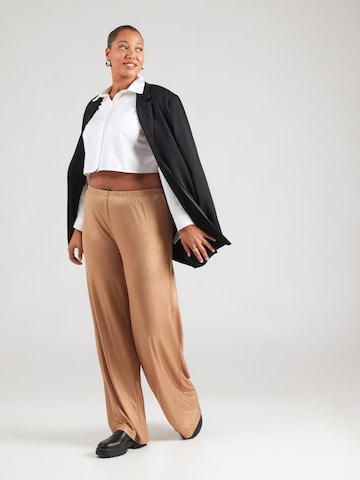 Persona by Marina Rinaldi Широкий Штаны 'FAIDA' в Коричневый