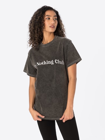On Vacation Club Shirt in Black: front