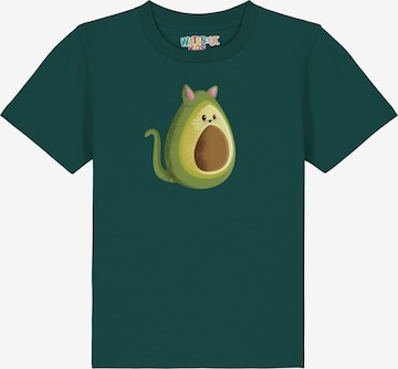 Maglietta 'Avocato' di watabout.kids in verde: frontale