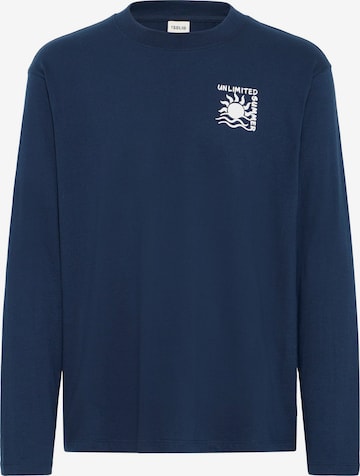 !Solid Shirt 'ODANI' in Blauw: voorkant