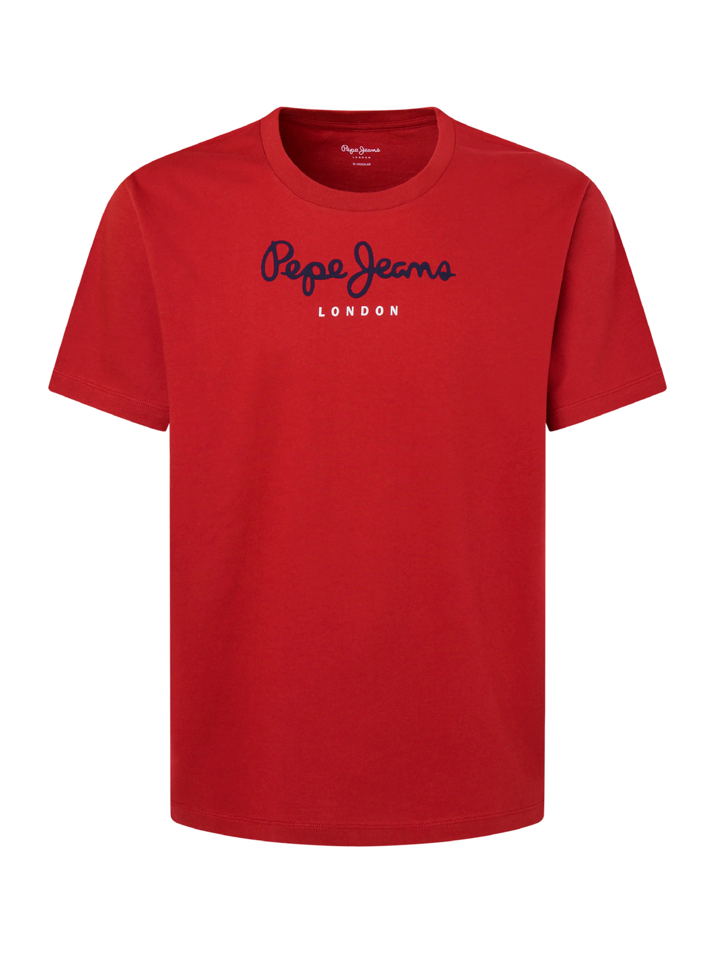 T-Shirt 'Eggo' Pepe Jeans en rouge : devant