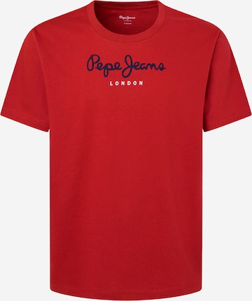 Pepe Jeans T-Shirt 'Eggo' in Rot: Vorderseite