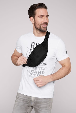 CAMP DAVID Fanny Pack in Black: front