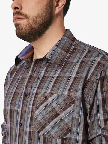 Charles Colby Comfort Fit Hemd 'Duke Malachai' in Mischfarben