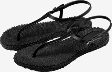 ILSE JACOBSEN T-Bar Sandals 'CHEERFUL11M' in Black