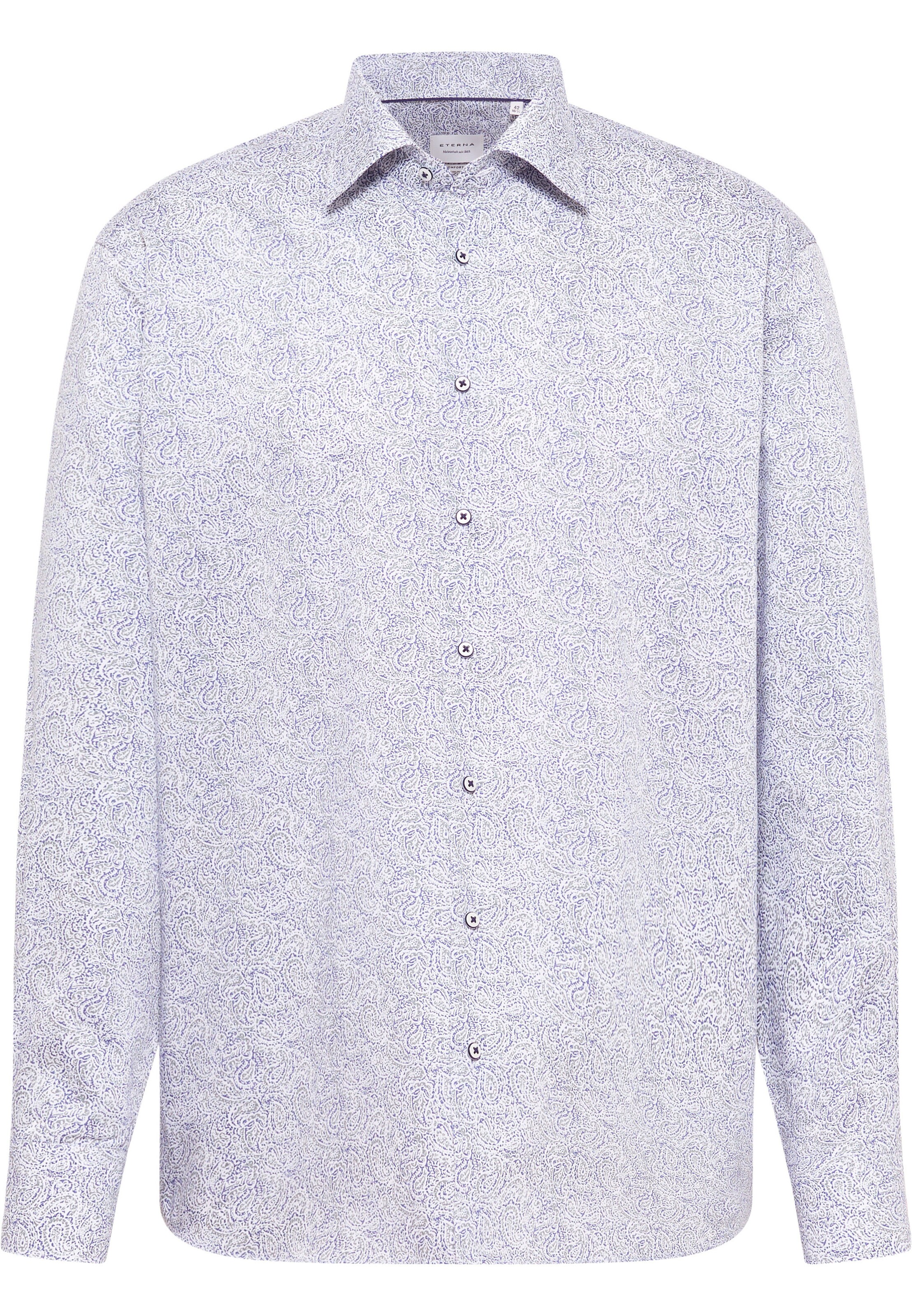 ETERNA Business shirt in Dark blue / Olive / White, Item view