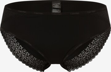 Slip Calvin Klein Underwear en noir : devant