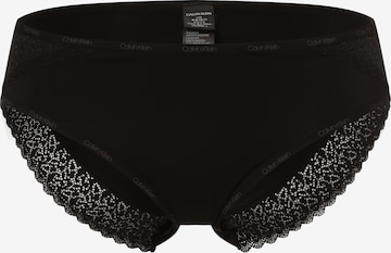 Slip Calvin Klein Underwear en noir : devant