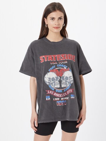 T-shirt Nasty Gal en gris : devant