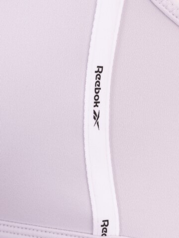 Bustino Reggiseno sportivo di Reebok in lilla