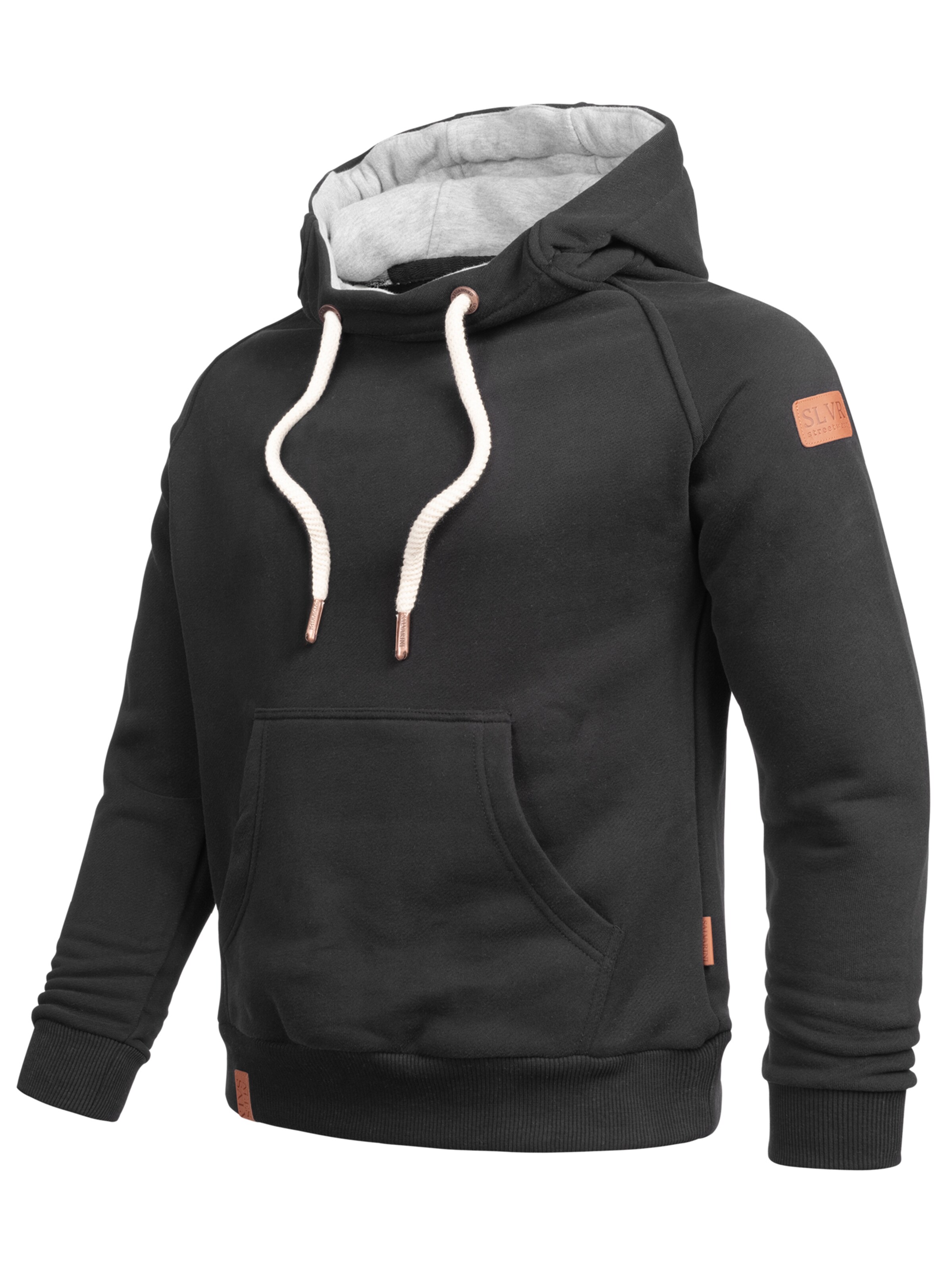 Alessandro Salvarini Sweatshirt 'Beeno' in Zwart