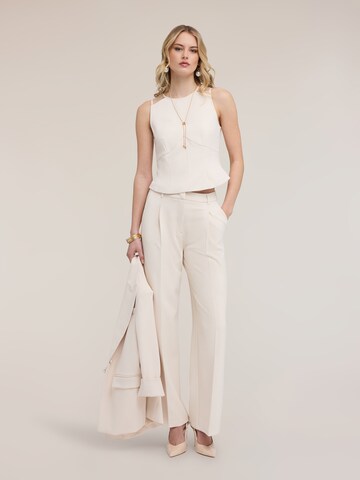 Haut MOTIVI en beige