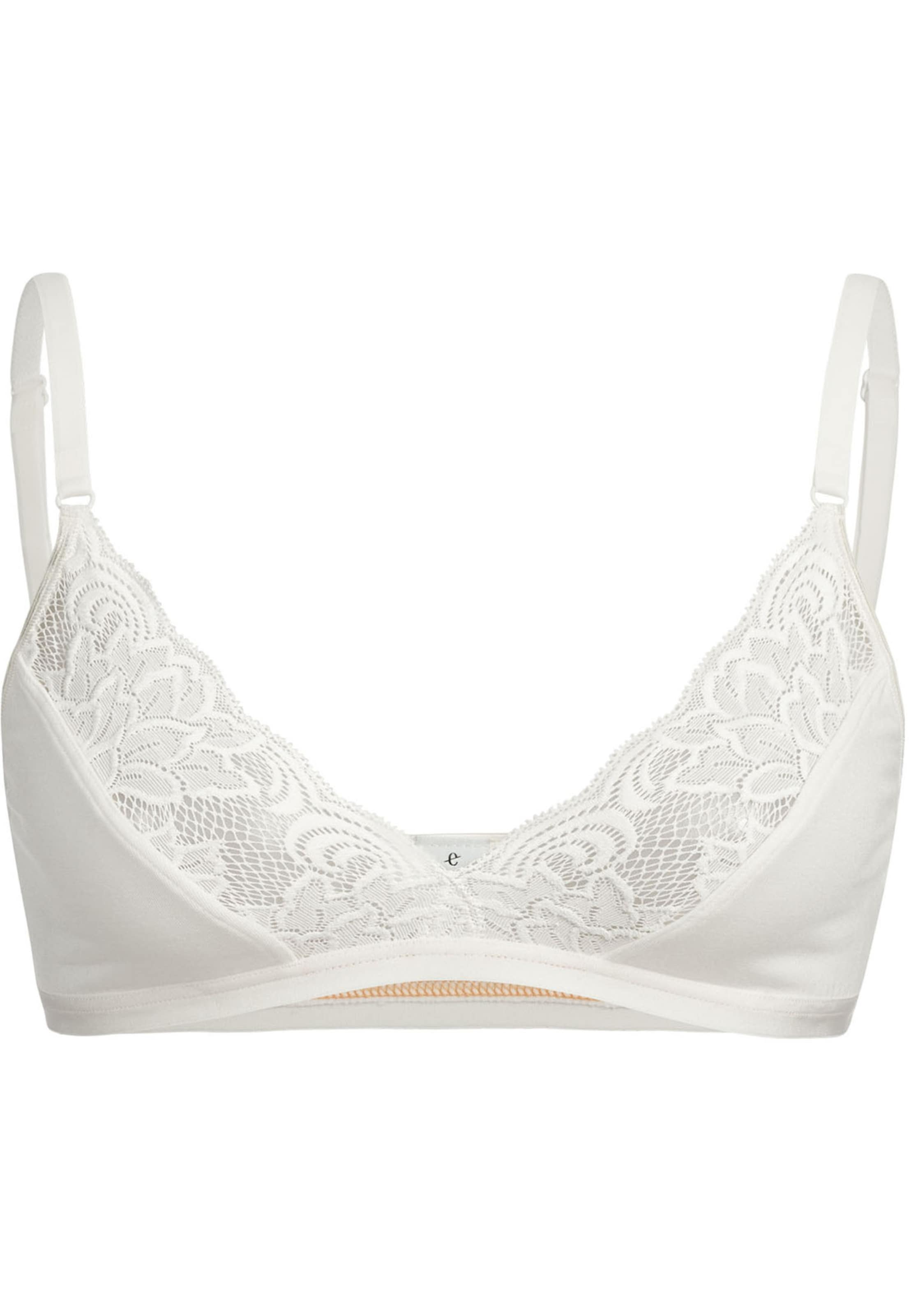 Triangle Soutien-gorge 'Clara' Erlich Textil en blanc : devant