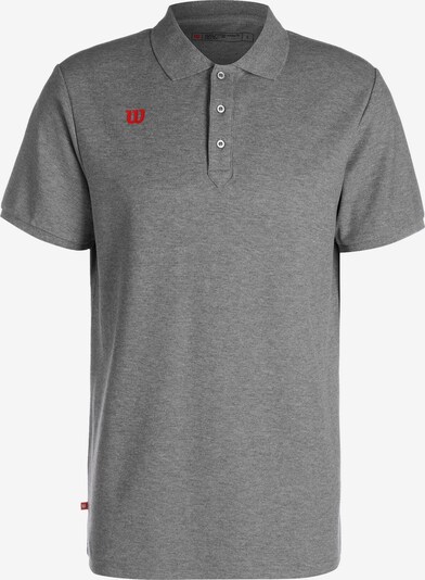 WILSON Performance Shirt in Grey / Red, Item view