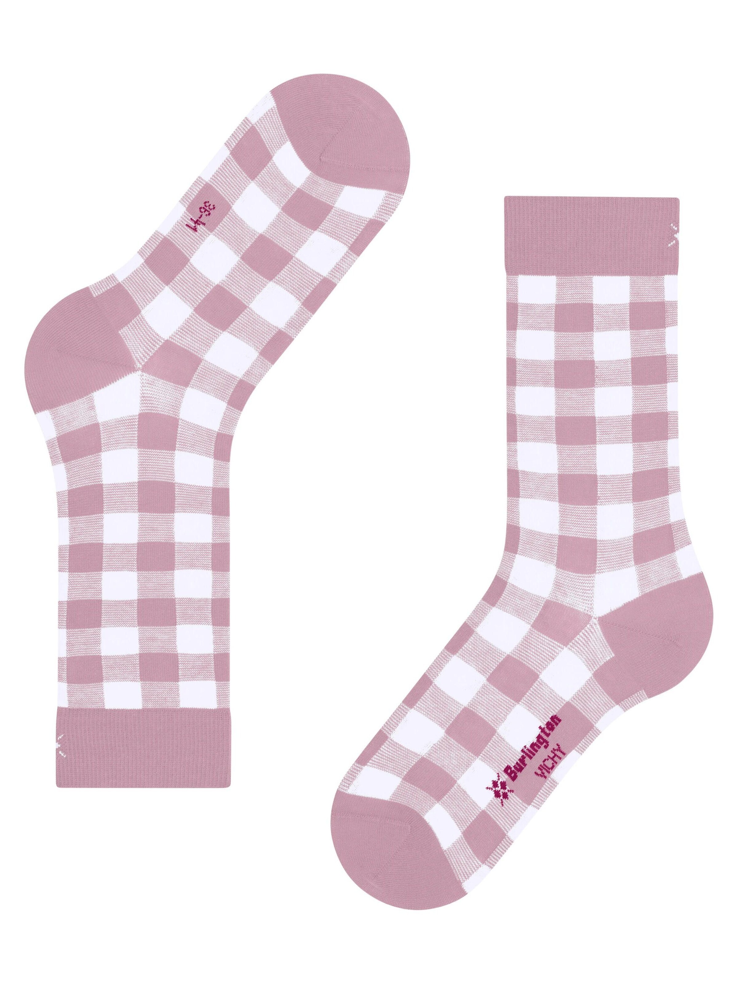 BURLINGTON Socken 'Vichy'‌‌‌‌‌‌‌ in Pink
