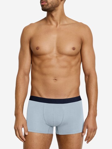 Hanro Boxershorts ' Cotton Essentials ' in Blauw: voorkant