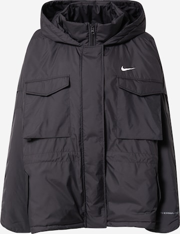 Nike Sportswear Jacke in Schwarz: predná strana