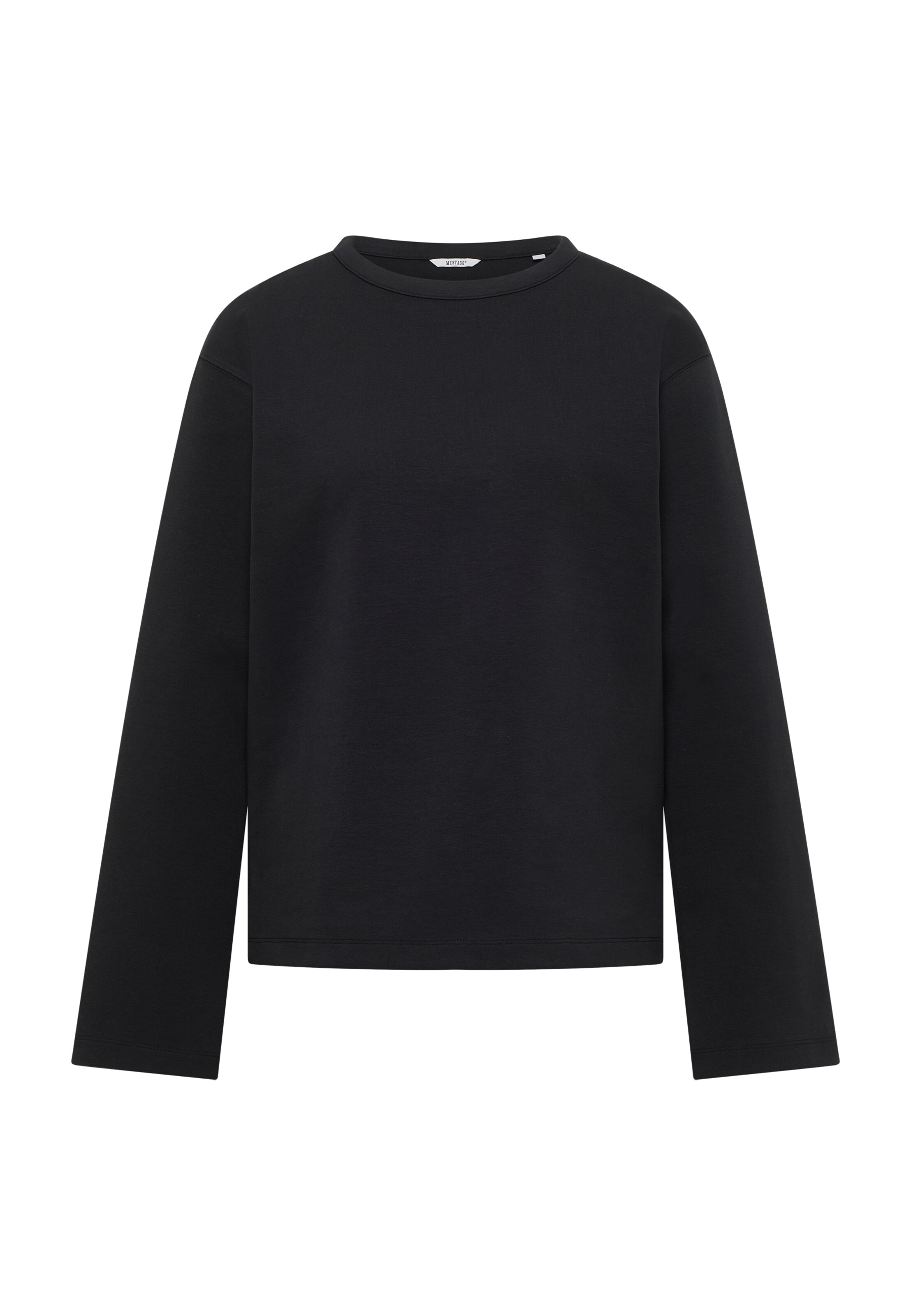 MUSTANG Sweatshirt 'Sutton' in XXS in schwarz, Produktansicht