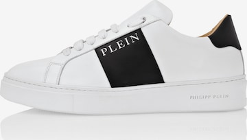 Philipp Plein Platform trainers 'Predator' in White: front