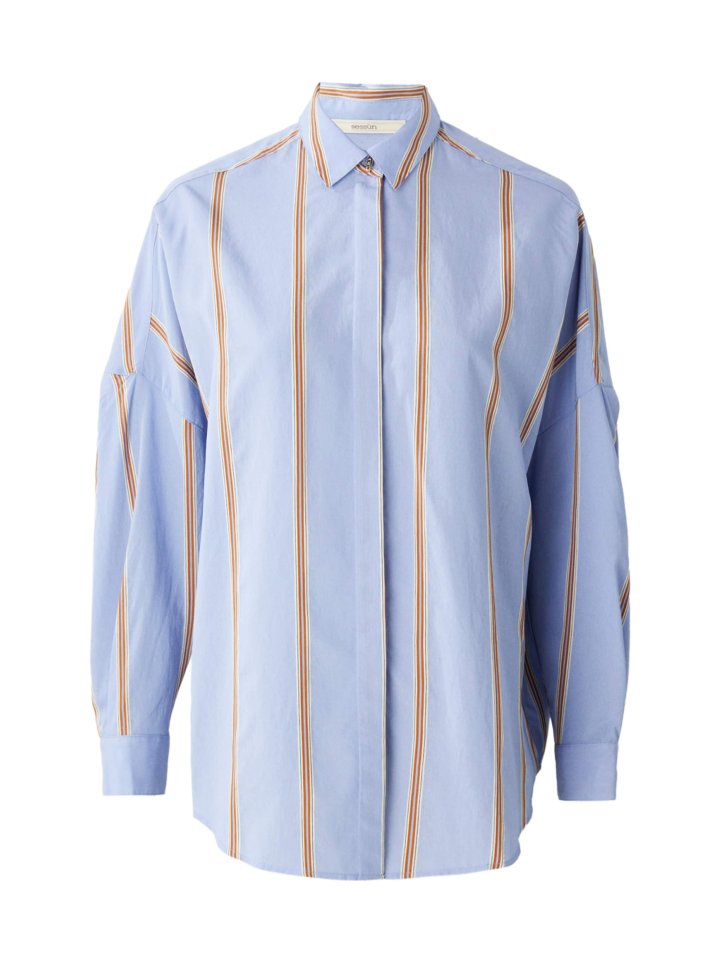 sessun Bluse 'CELONA' in Lila: Vorderseite