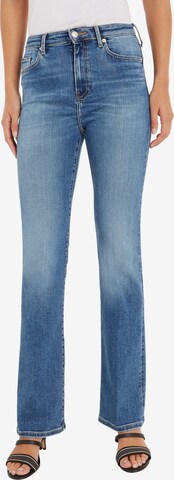 Tommy Hilfiger Curve Boot cut Jeans in Blue: front