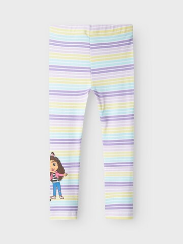 NAME IT Skinny Leggings 'NMFMena' in Lila