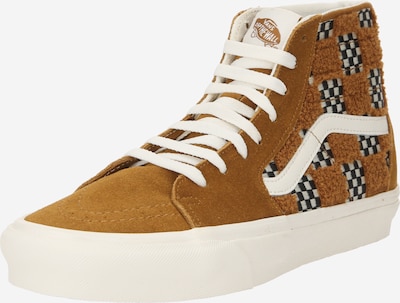 VANS Baskets hautes 'SK8-Hi' en caramel / noir / blanc, Vue avec produit