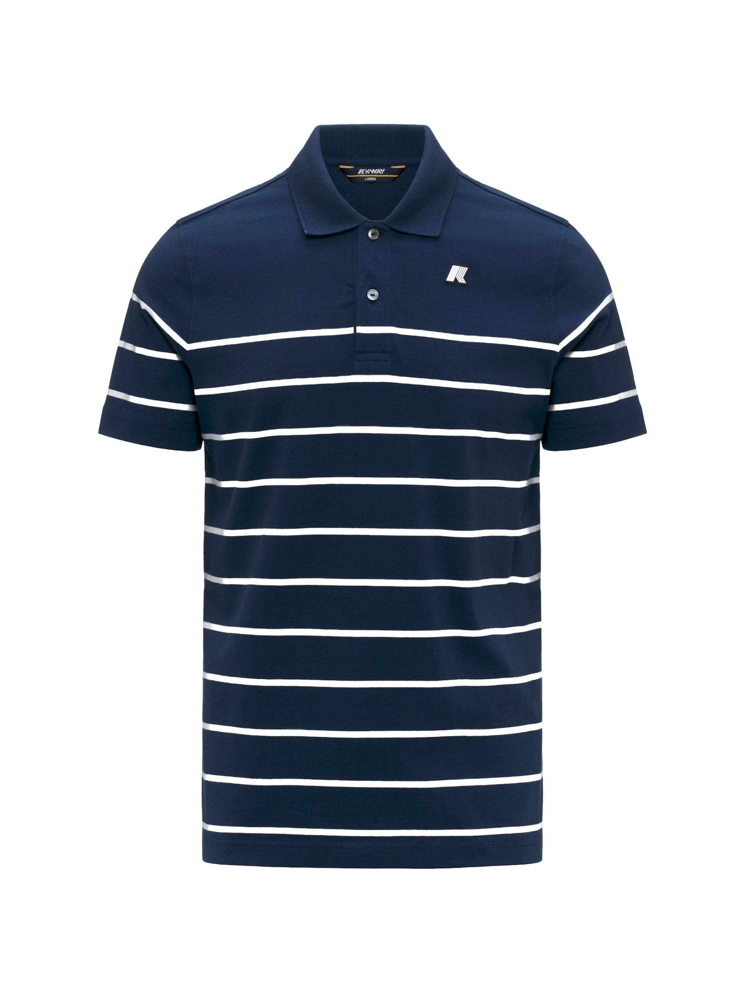 Maglietta di K-Way in blu: frontale