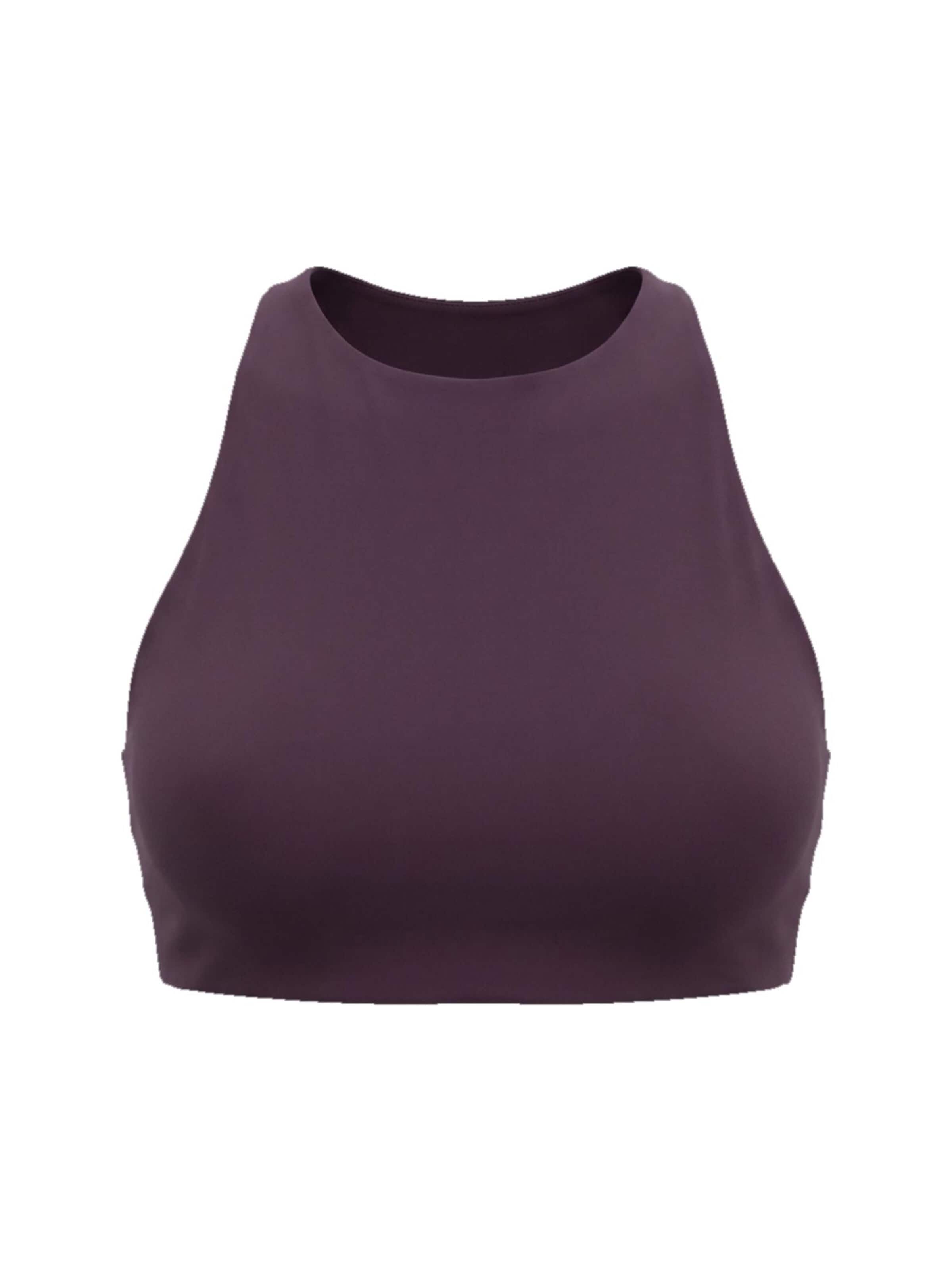 Lifters High neck Sport bh in Lila: voorkant